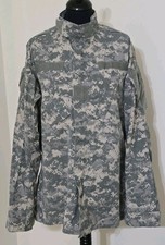 Genuine US Army Mens ACU Combat Coat Shirt Digital Camo Size Small