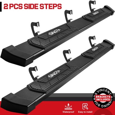 6'' Running Boards Fit 07-18 Silverado/Sierra 1500 Double Cab Truck Bar Side Step