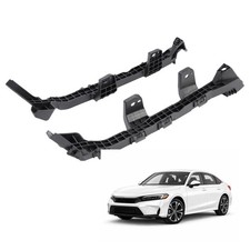 Hecasa Headlight Bracket Pair Compatible 2022-2025 Honda Civic Sedan Inner
