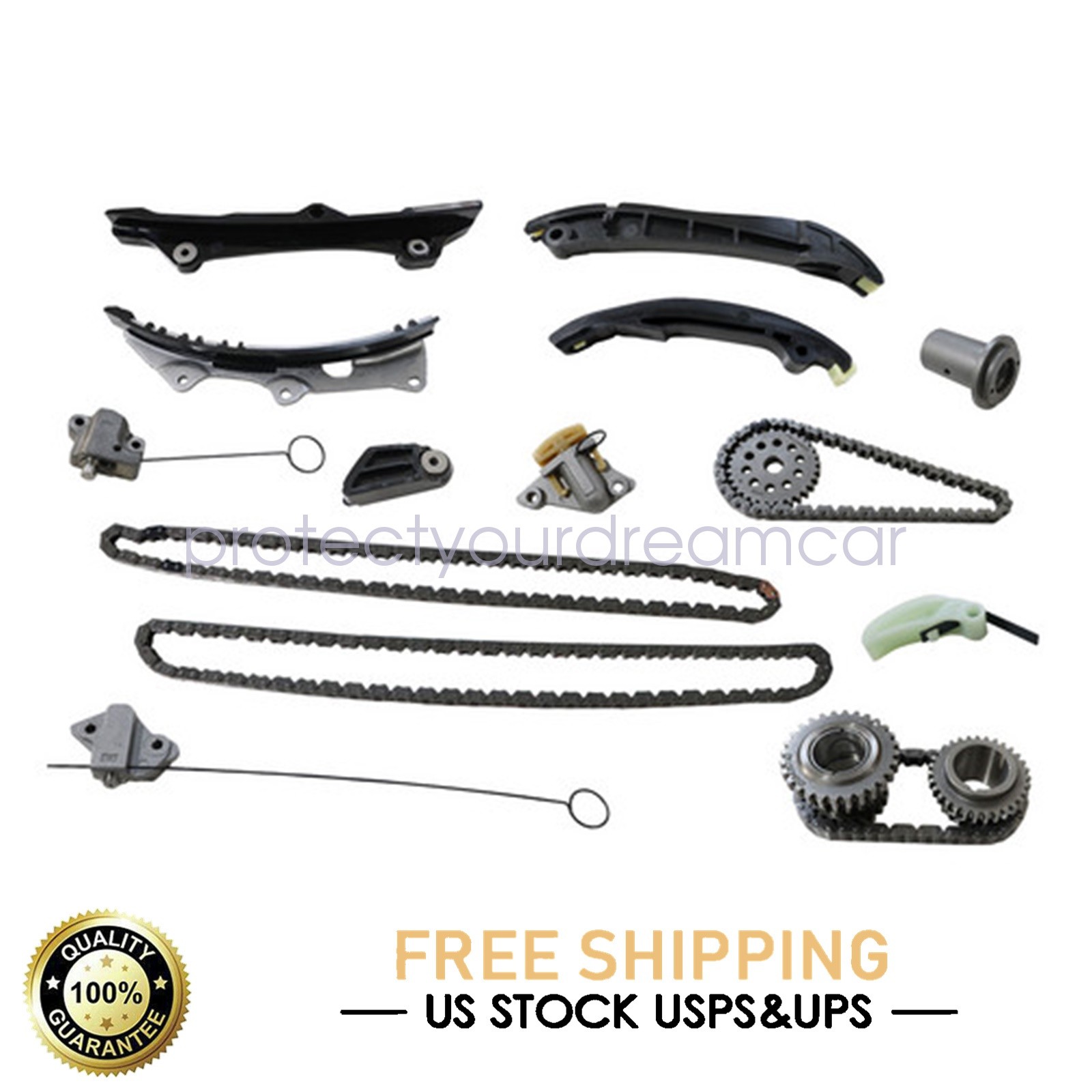 Fits For Maserati Ghibli Levante Quattroporte 3.0TT V6 Timing Chain Kit USA