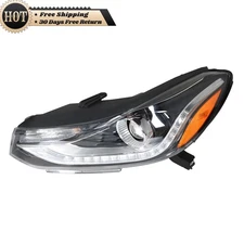 Silscvtt Driver Left Side Headlight For Chevy Trax 2017-2019 Projector w/LED DRL