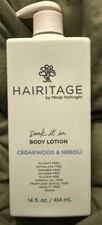 Hairitage by Mindy McKnight Body Lotion Cedarwood Neroli Moisturizer 14 fl oz