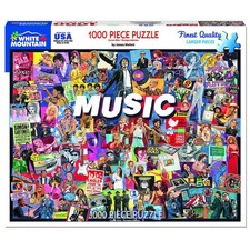 White Mountain Puzzles Music 1000 Piece Puzzle