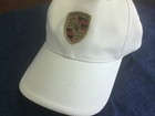 Porsche White Classic Cotton Cap Hat Adjustable Strap Unisex Fit — photo 4