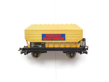 Wagon Jouef Marchandises Trémie à 2 Essieux SNCF Péchiney Saint Gobain Réf 6490