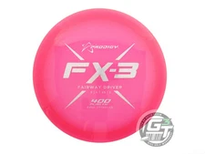 USED Prodigy Discs 400 FX3 174g Pink Silver Shatter Foil Driver Golf Disc