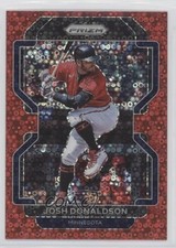 2022 Panini Prizm Tier II Red Donut Circle Prizm 5/99 Josh Donaldson #214 0z9m