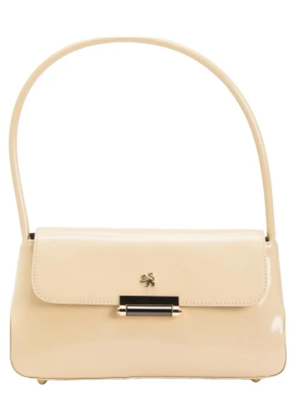 ✨Nuova borsa a tracolla Pratesi Firenze avorio pelle barchetta R290 Made in Italy