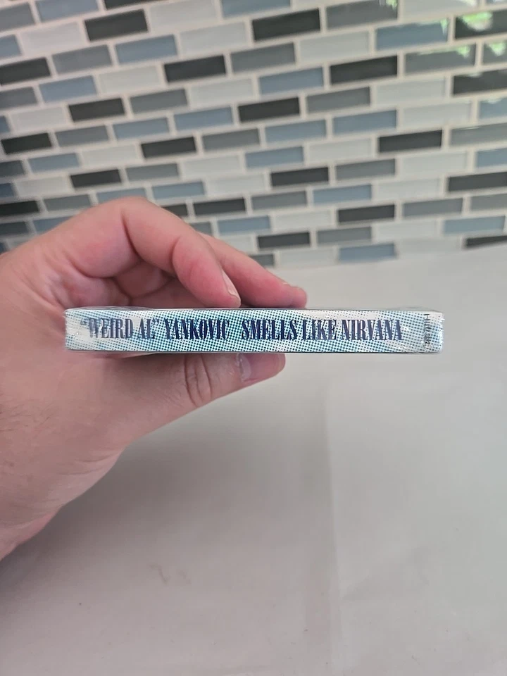 Weird Al Yankovic - SMELLS LIKE NIRVANA  Audio Cassette Tape NEW SEALED  - Image 4 of 4