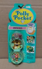 Polly Pocket Princess Polly's Woodland Realm Vintage Compact BLUEBIRD 1992