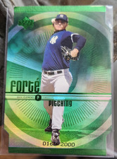 1999 Upper Deck Forte Green Double, Roger Clemens, #F29, 160 /2000, Yankees