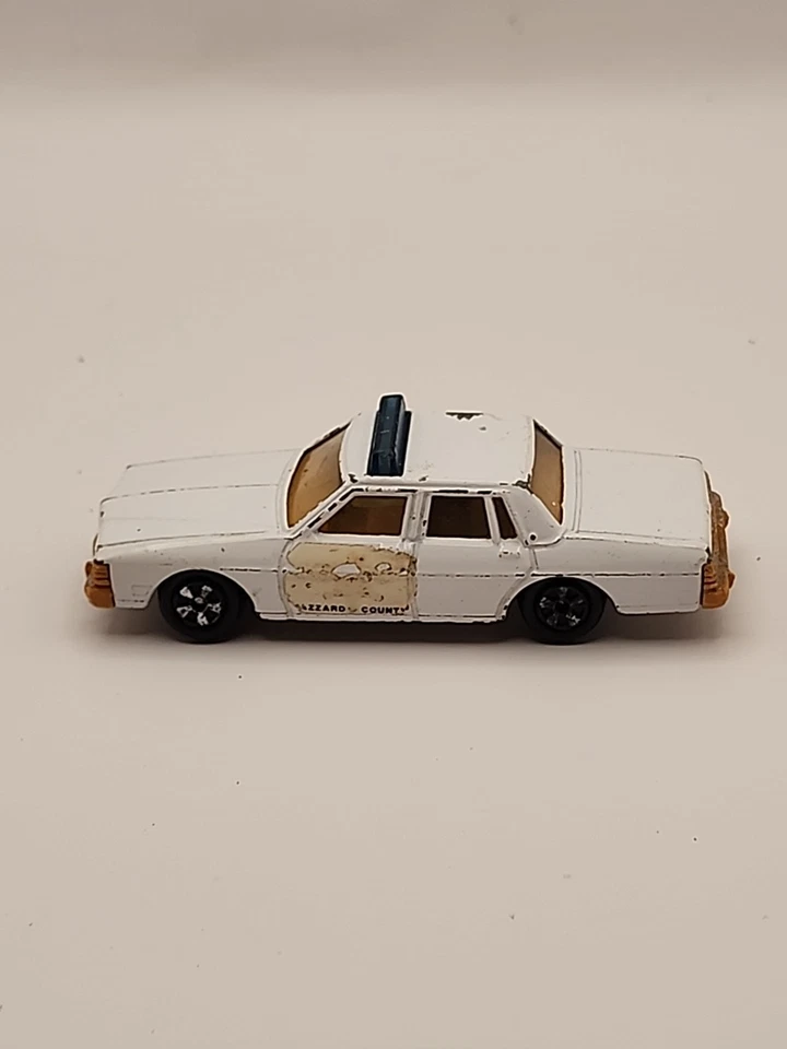 Coche de policía ERTL vintage 1980 The Dukes Of Hazzard Sheriff Rosco Bonneville LQQK Foto 2 de 4