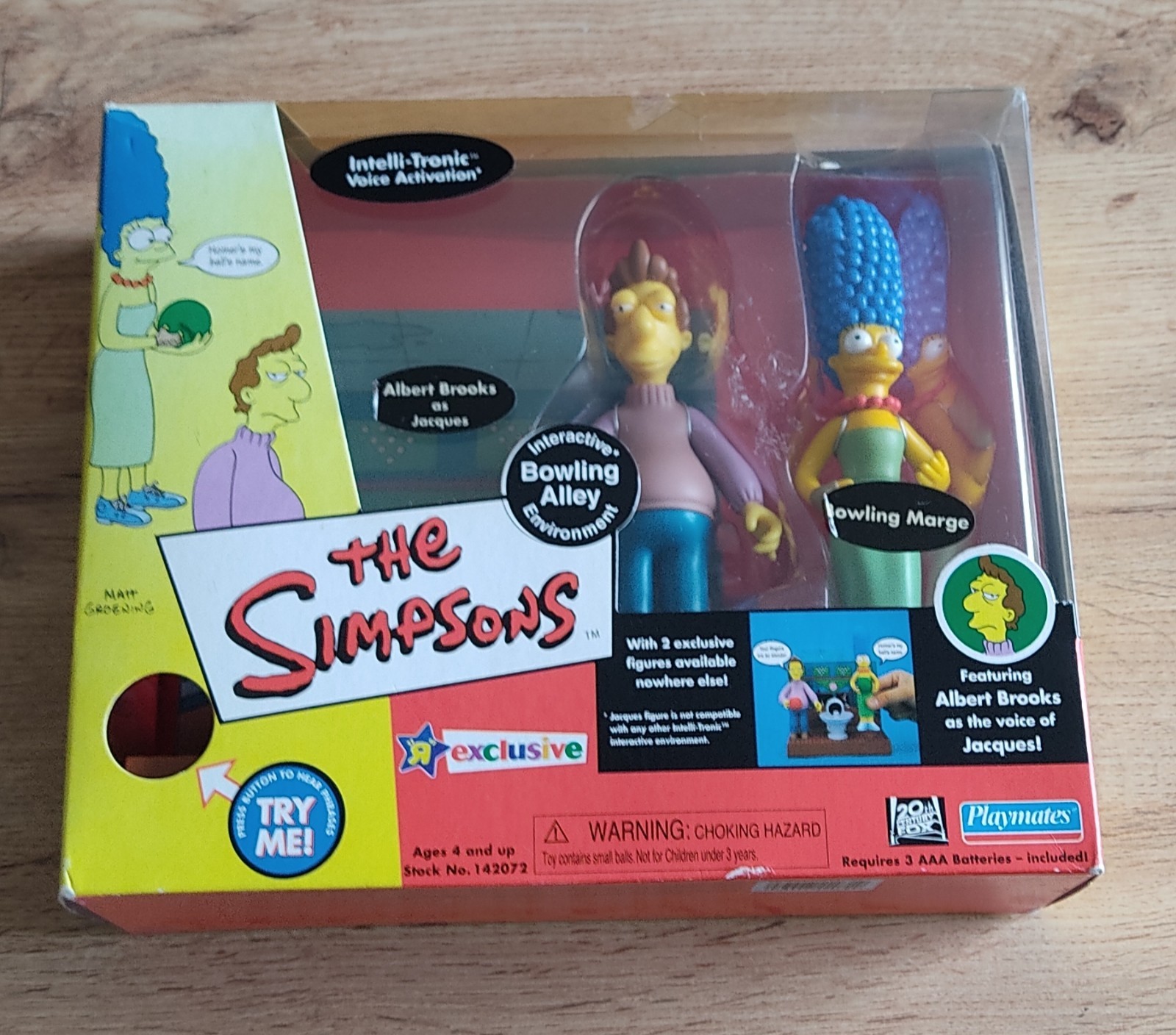 Bowling Alley The Simpsons Playmates 2002 neuf d'epoque sous boite scellee