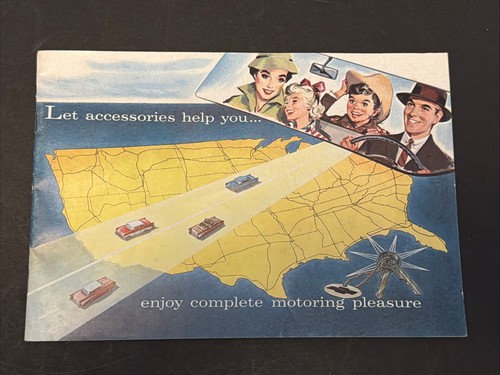 1956 CHEVROLET MOTOR DIVISION BROCHURE CATALOG BOOKLET