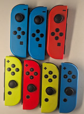 Genuine Nintendo Switch Joy Con Controllers Multiple Colours