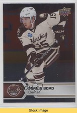 2017-18 Upper Deck AHL Silver Foil Travis Boyd #8 READ 04kq