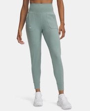 Under Armour Women's UA Motion Joggers SZ Medium Light Green Fitted