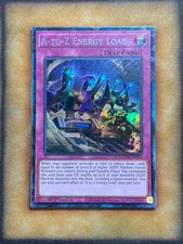 Yugioh A-to-Z Energy Load MZTM-EN024 Collector Rare 1st Ed NM