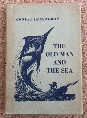 Vtg The Old Man & the Sea by Ernest Hemingway 1952 Charles Scribner's Sons