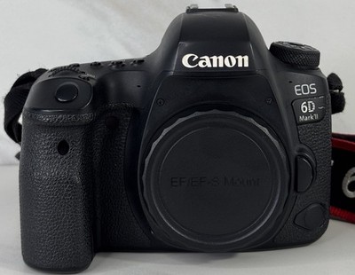 Canon EOS 6D Mark II 26.2MP Digital SLR Camera - Black (Body Only)