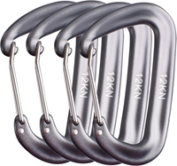Karabiner Aus Aluminium, 1200 Kg Belastbarkeit
