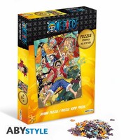 Abystyle Puzzle One Piece - Strohhut-Bande, Karton, 1000 Teile, ABYJDP003