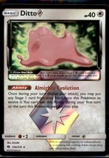 2018 Pokemon SM - Lost Thunder Ditto Prism Star Prism Rare #154/214 on eBay