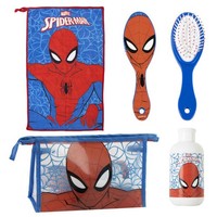 Spiderman Kinder Waschset Kulturbeutel HaarbüRste Handtuch Travel ZubehöR