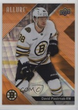2024-25 Upper Deck Allure Orange Slice David Pastrnak #88 17ed