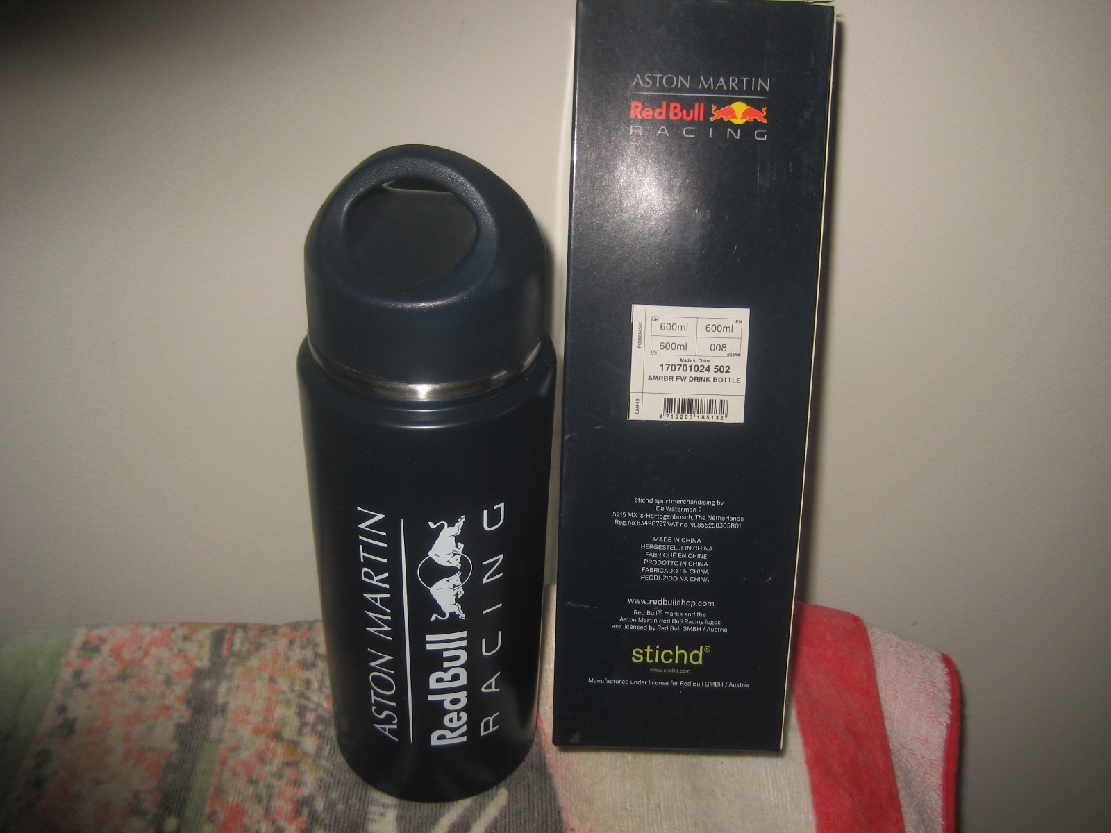 Red Bull Racing F1 Team  Water bottle Brand New in Box