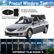 Window Privacy Film Precut Window Tint For 2009-2013 Mazda 6 Sedan 4door
