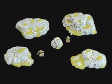 Tabletop Gelände Felsen (bemalt) Herr der Ringe Age of Sigmar DnD
