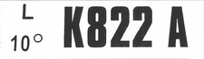 1970 Mercury Cyclone 429cj With 4 Speed Transmission Engine Code Decal K822a New 1970 Mercury Cyclone 429cj With 4 Speed Transmission Engine Code Decal K822a New