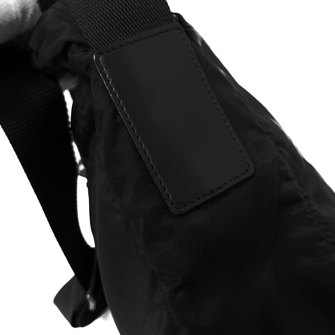Good Condition PRADA Nylon Shoulder Bag Tote Bag Black thumbnail 7