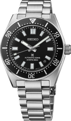Seiko Prospex 1965 Heritage Diver's 40mm Black Dial Watch SPB453