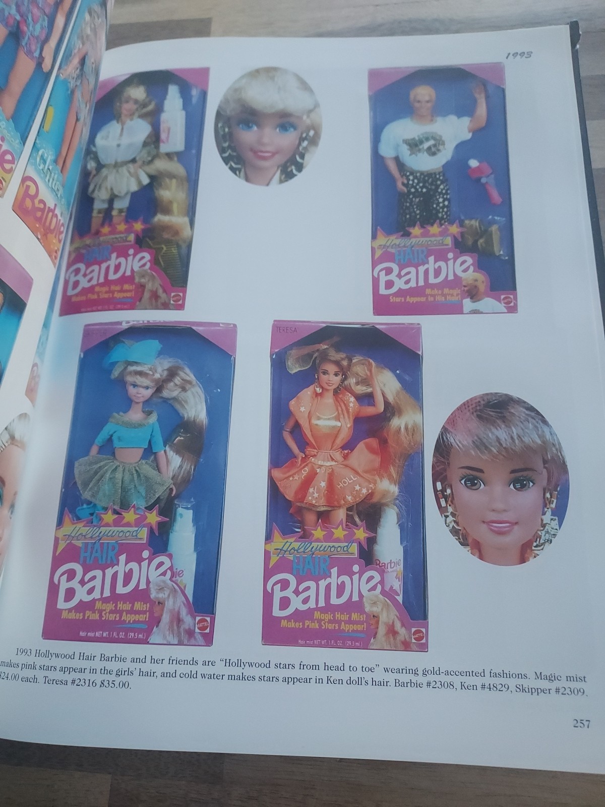 Barbie Doll Photo Album 1959-2009: Identification & Values Nice Hard Cover