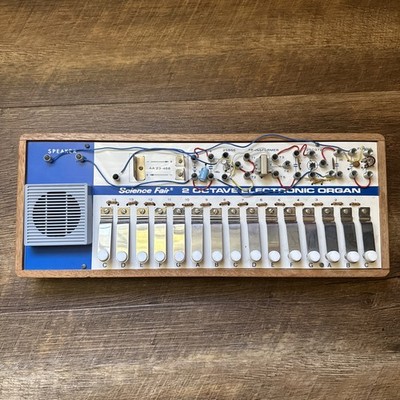 Vintage Science Fair Electronic Organ Kit Assembled RadioShack Read