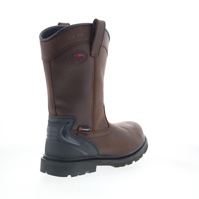 アーモンドクォーツページ Avenger Hammer Soft Toe A7676 Mens Brown Leather Work & Safety