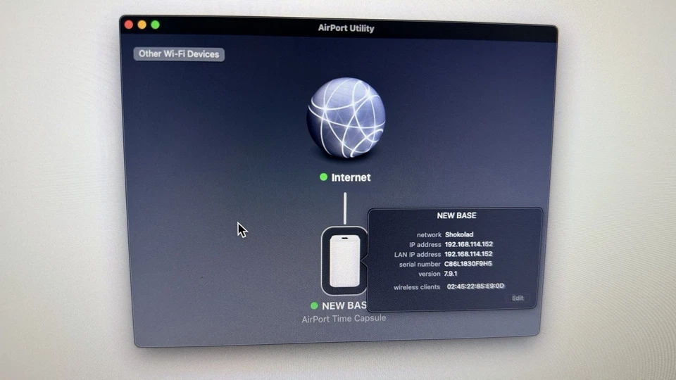 Apple AirPort Time Capsule 5th Gen 4TB A1470 802.11ac Upgraded - Image 2 of 4