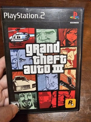 Grand Theft Auto 3 III (Sony PlayStation 2, 2001) - CIB No Map - tested works