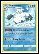 Abomasnow Rare SM - Ultra Prism Pokemon Lightly Played LP [Z]