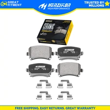 Rear Ceramic Brake Pads for A6 A3 A4 TT Quattro CC Eos Golf GTI Jetta Passat R32