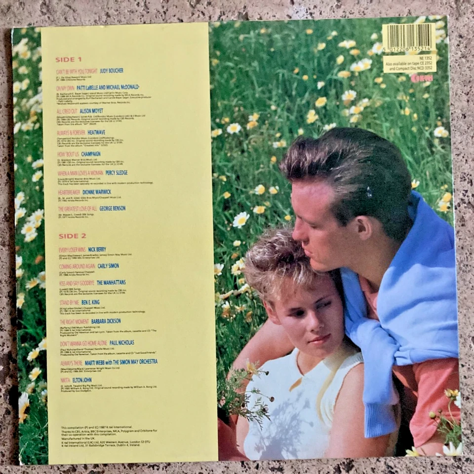 VARIOUS - FRIENDS & LOVERS 16 LOVE SONGS UK 1987 VINYL LP RECORD💥MINT - Image 2 of 2