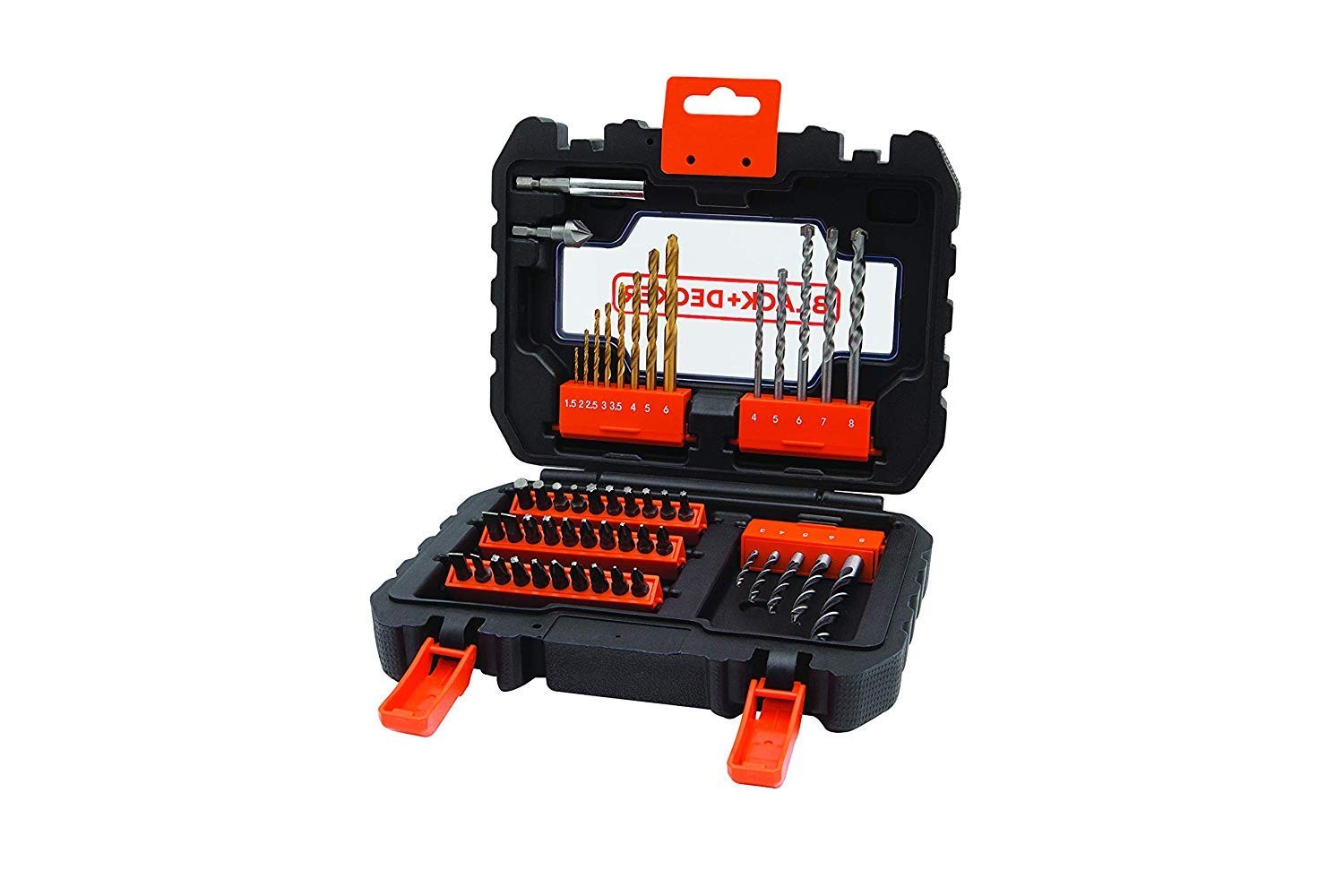 BLACK & DECKER - 50 PIECE DRILL & SCREWDRIVING SET NUOVO