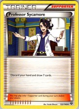 Professor Sycamore 122/146 Uncommon XY Base Set Pokemon Lightly Played