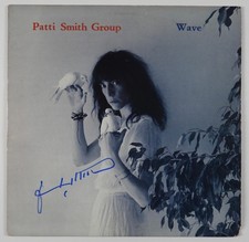 Patti Smith Group JSA Signed Autograph Album Record Vinyl Wave
