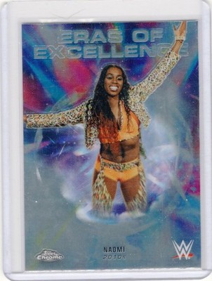 2026 WWE Topps Chrome Eras of Excellence Naomi
