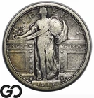 1917-D Standing Liberty Quarter Type 1, Better Date Denver Issue