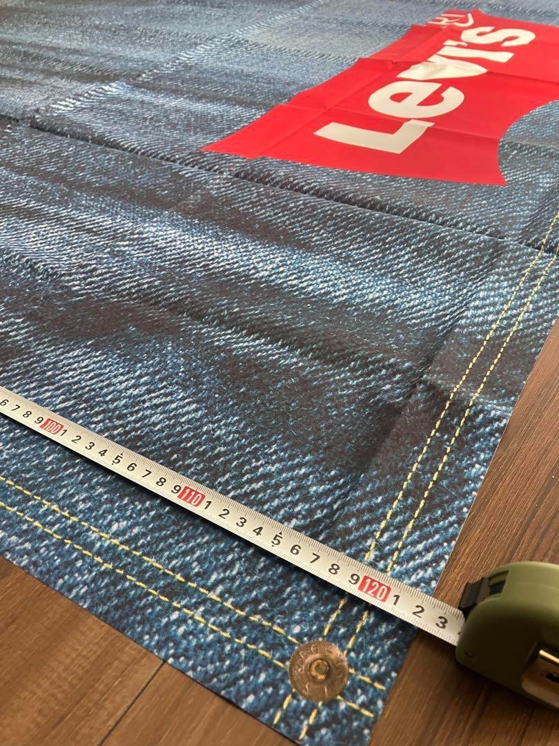 Levi's Banner tapestry Denim Design large SIZE 160 × 123cm