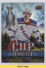 2025-26 Upper Deck Series 1 Cup Quest Chris Kreider #CQ-13 READ 0sx6